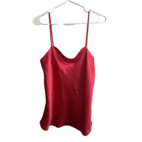 Satin Red Dress Up Top - Picture 1 of 5